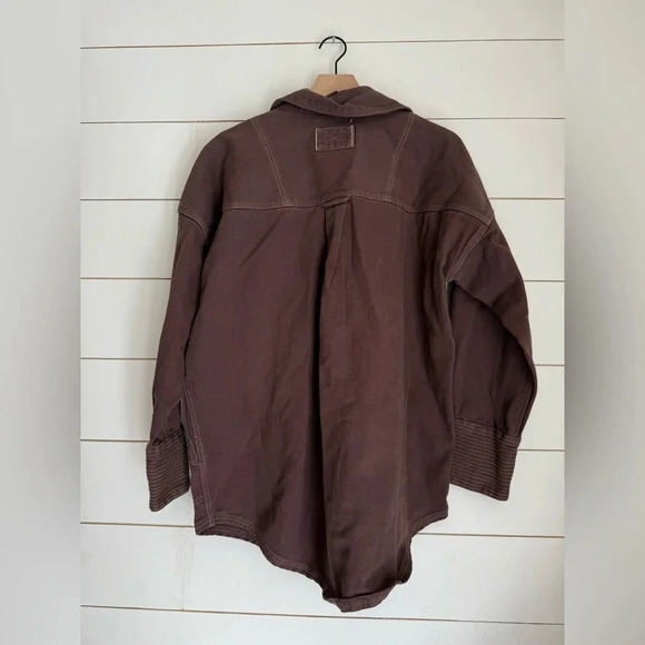 Free People Brown Button Down Shirt - Picture 6 of 16
